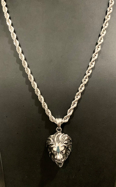 Small Lion Head Necklace