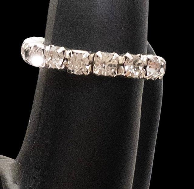 Competition Jewelry Silver Cubic Zirconia Ring - Brent's Bling