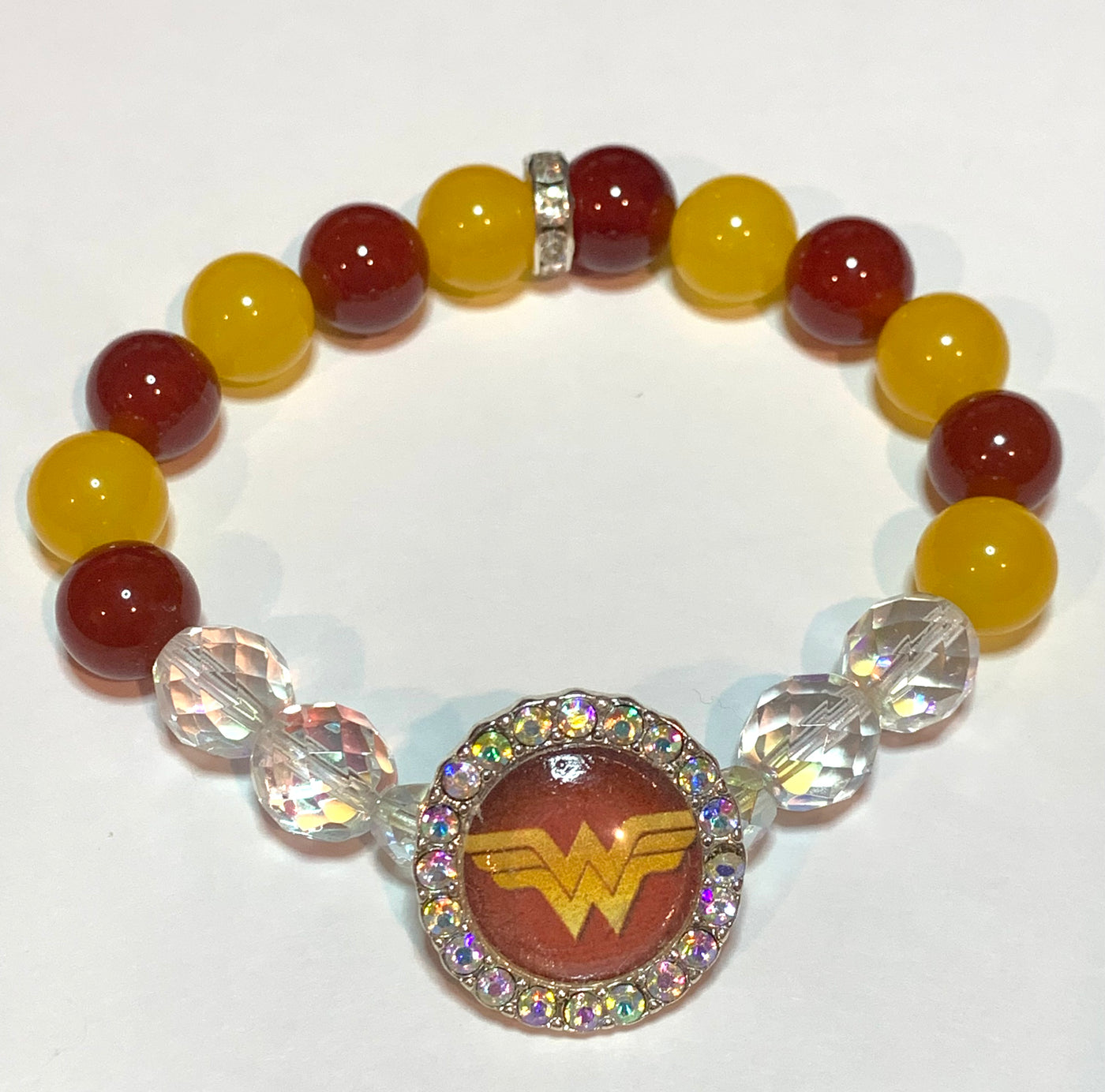 Custom Wonder Woman bracelet - Brent's Bling