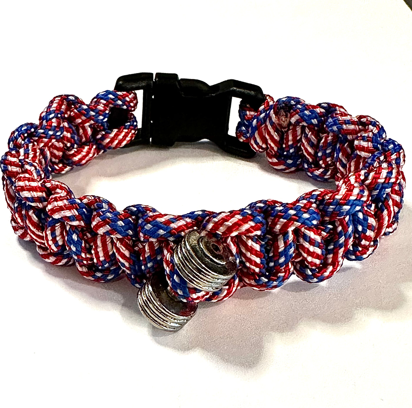 Dumbbell Paracord Necklace